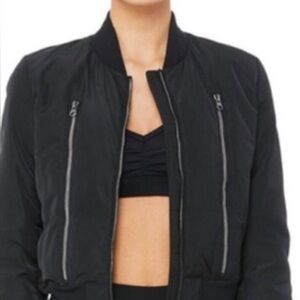 ALO Yoga Black Bomber Jacket